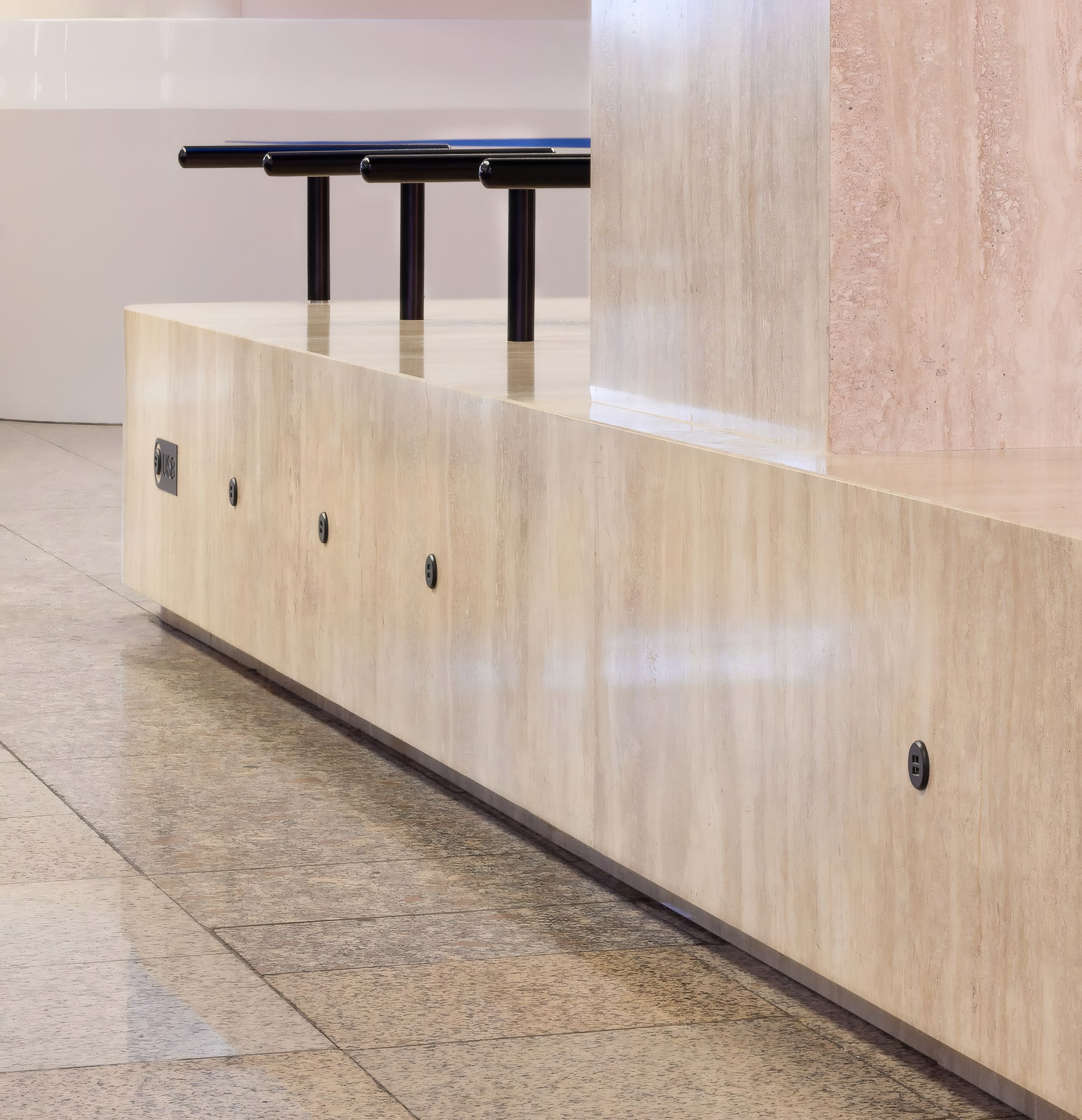Info Island at Malta International Airport, view 4