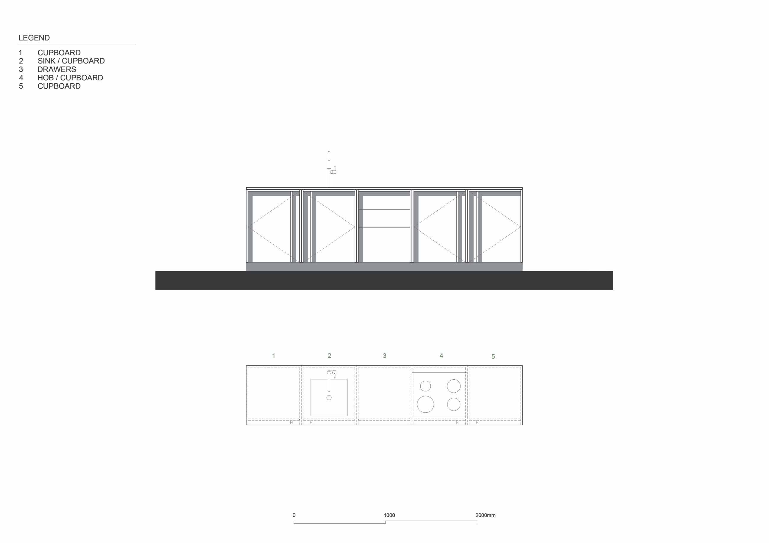 Dell Kitchen, drawing 2