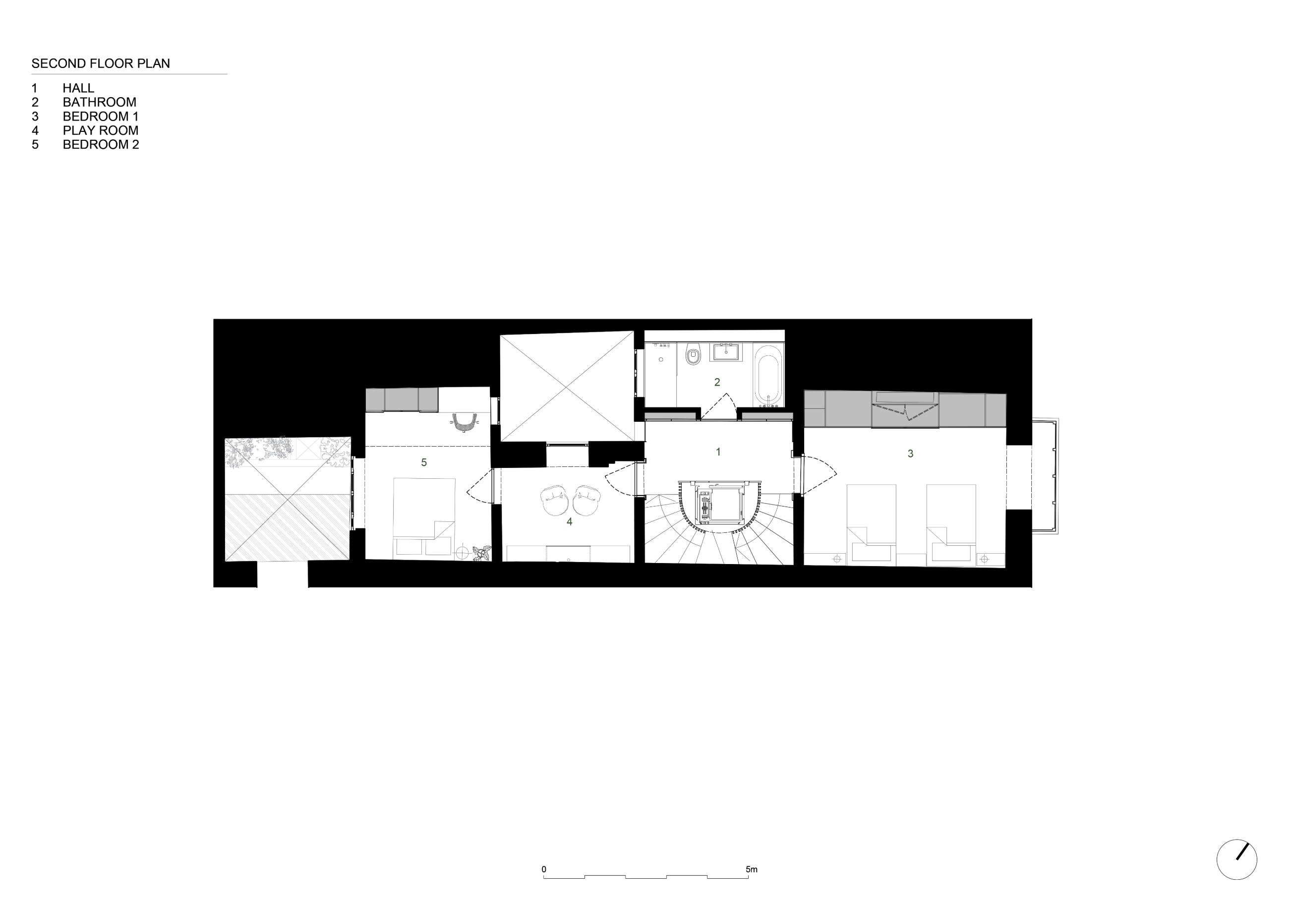 Old Theatre Townhouse, drawing 4