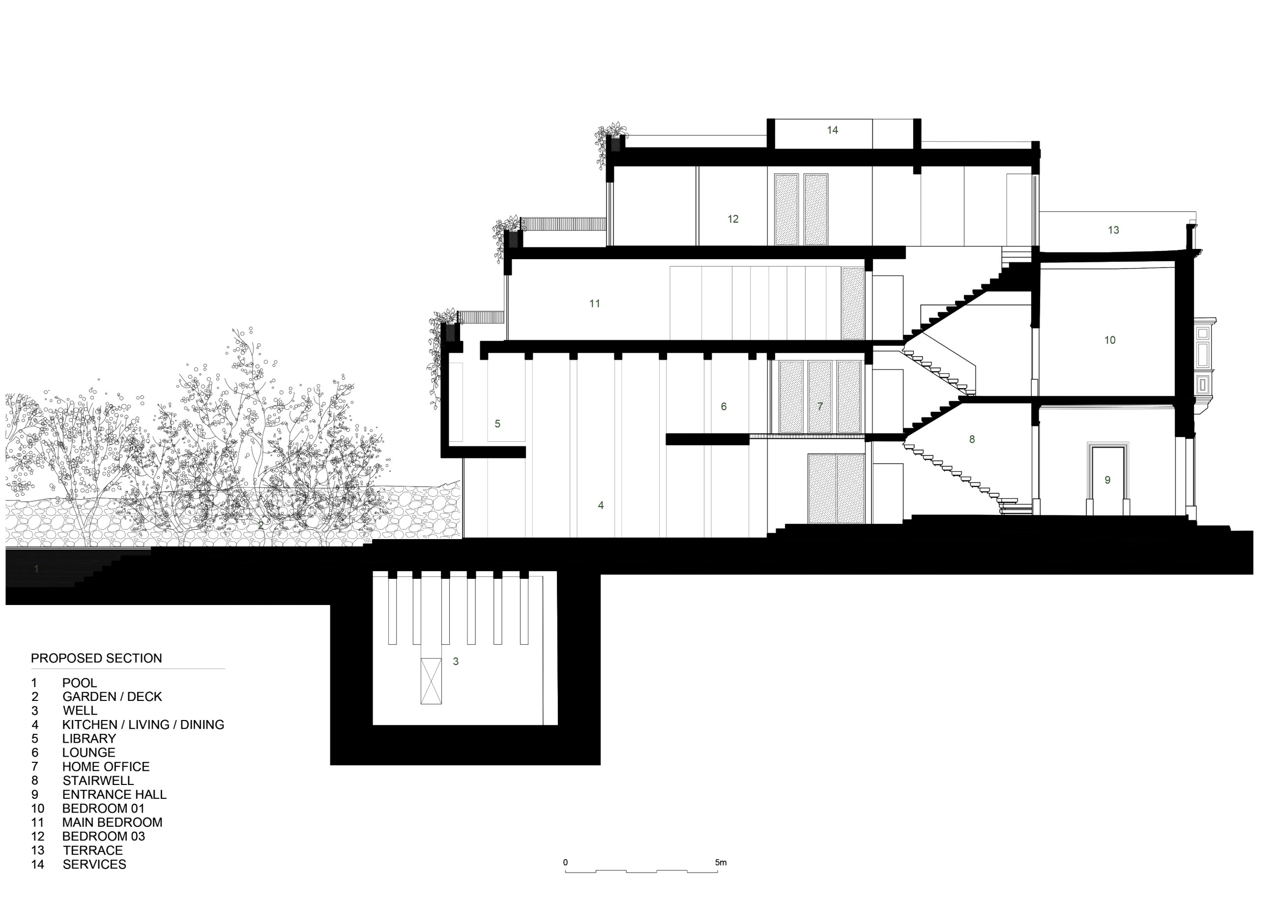 St John The Baptist Street House, drawing 7