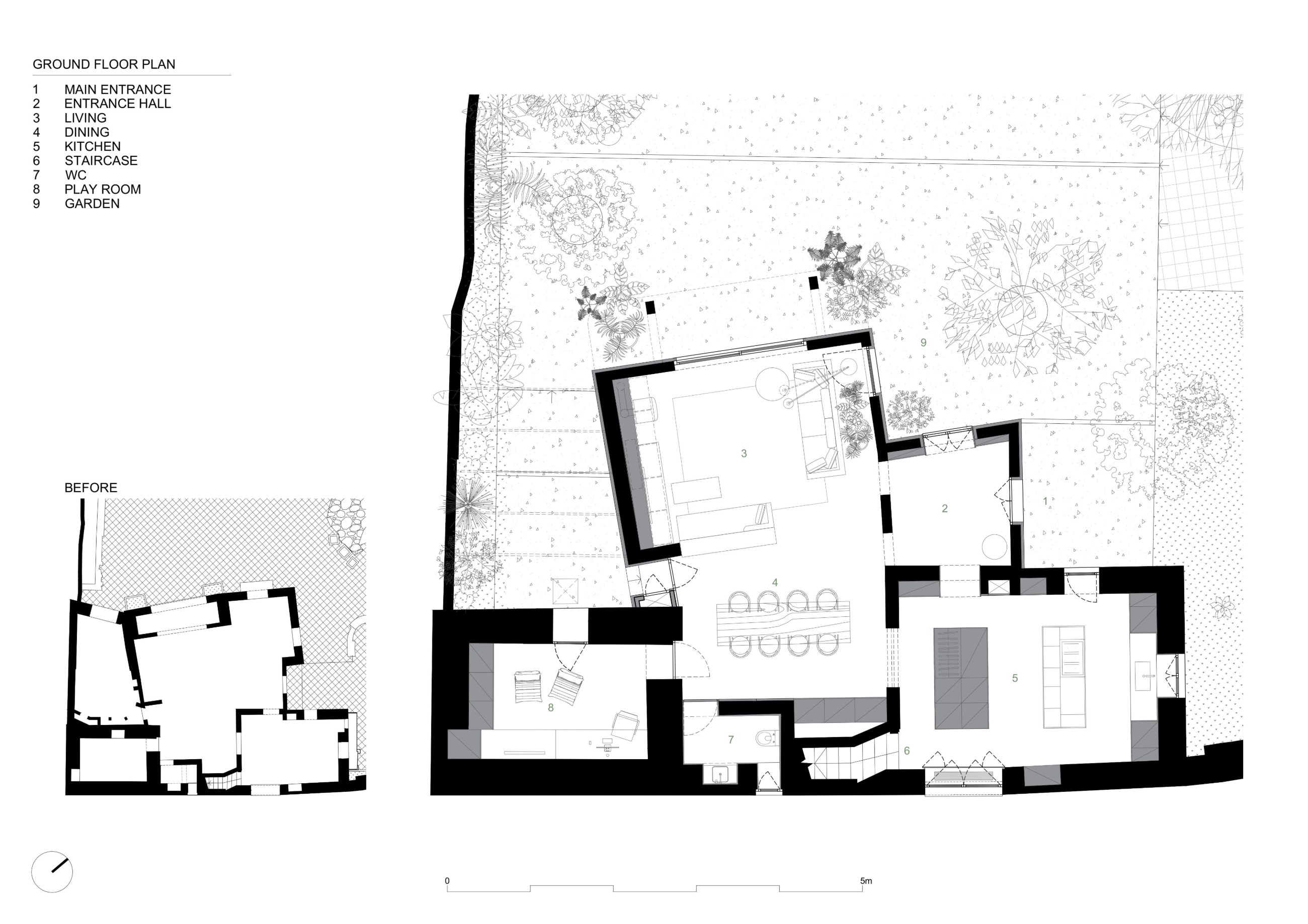 Farmhouse (Studios), drawing 4