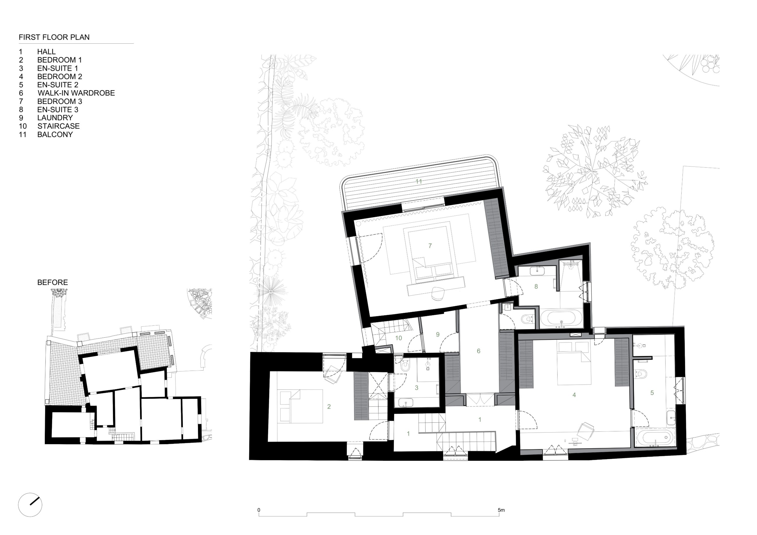 Farmhouse (Studios), drawing 5