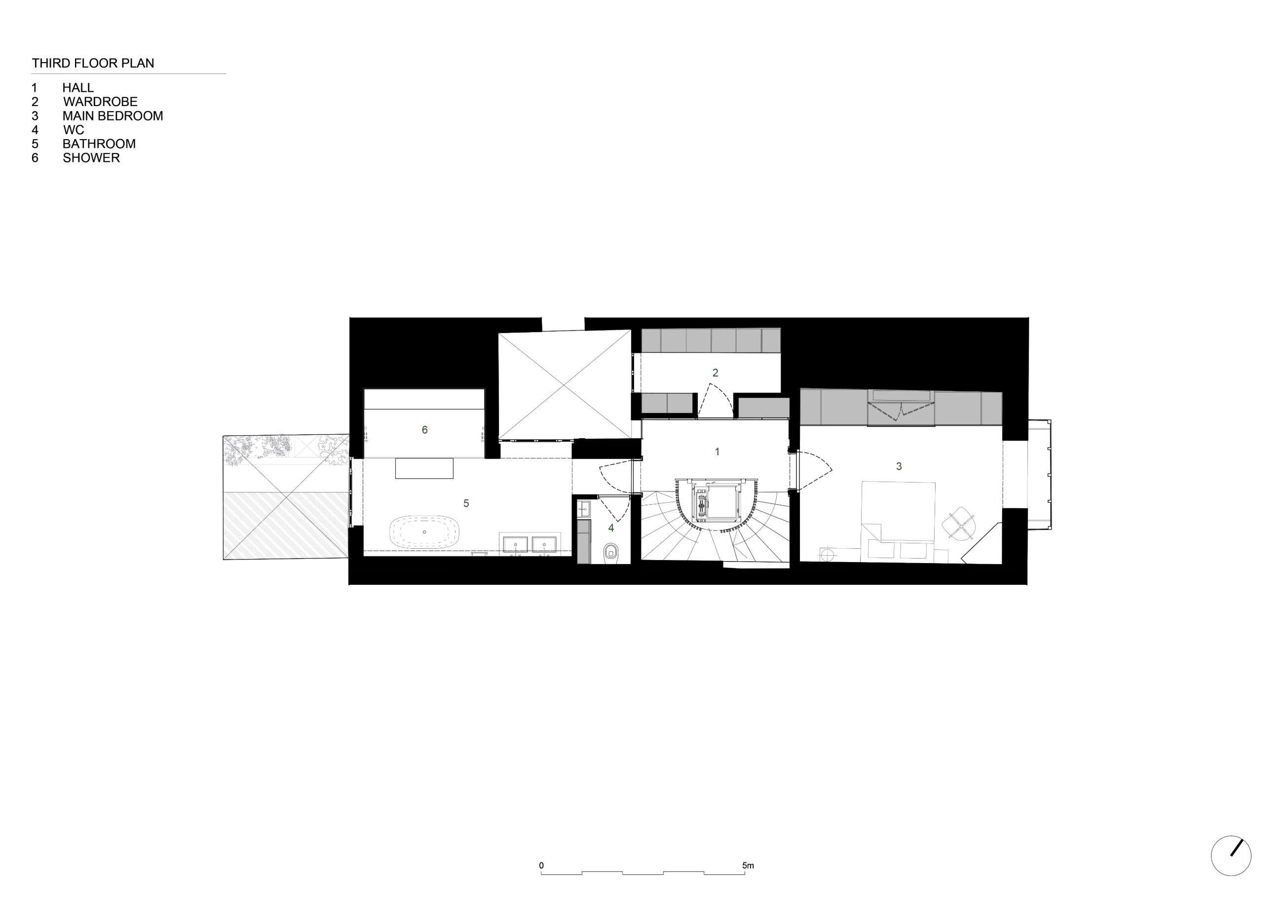 Old Theatre Townhouse, drawing 6