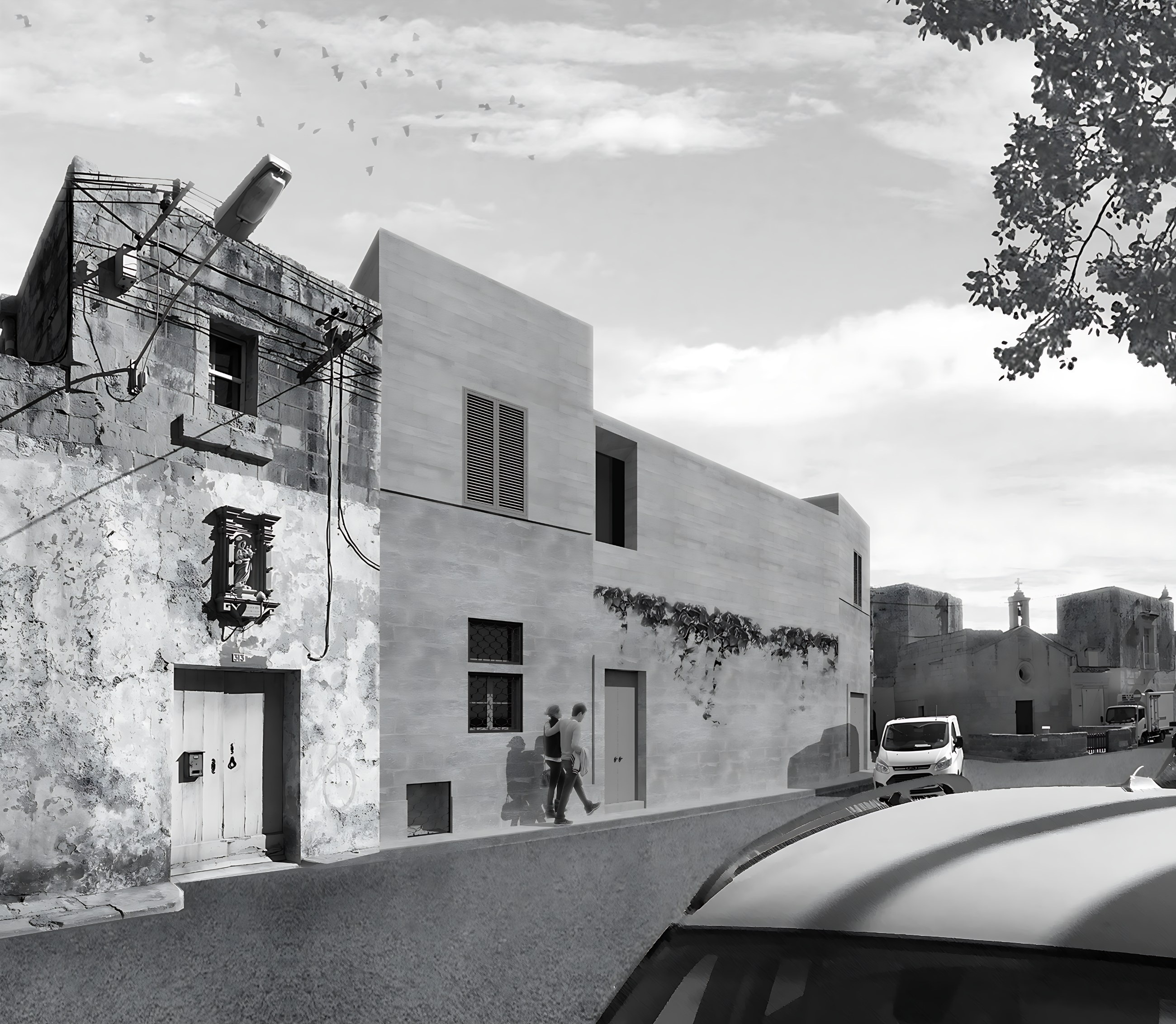 Permeable Threshold: Facade Development, Żebbuġ, image 6