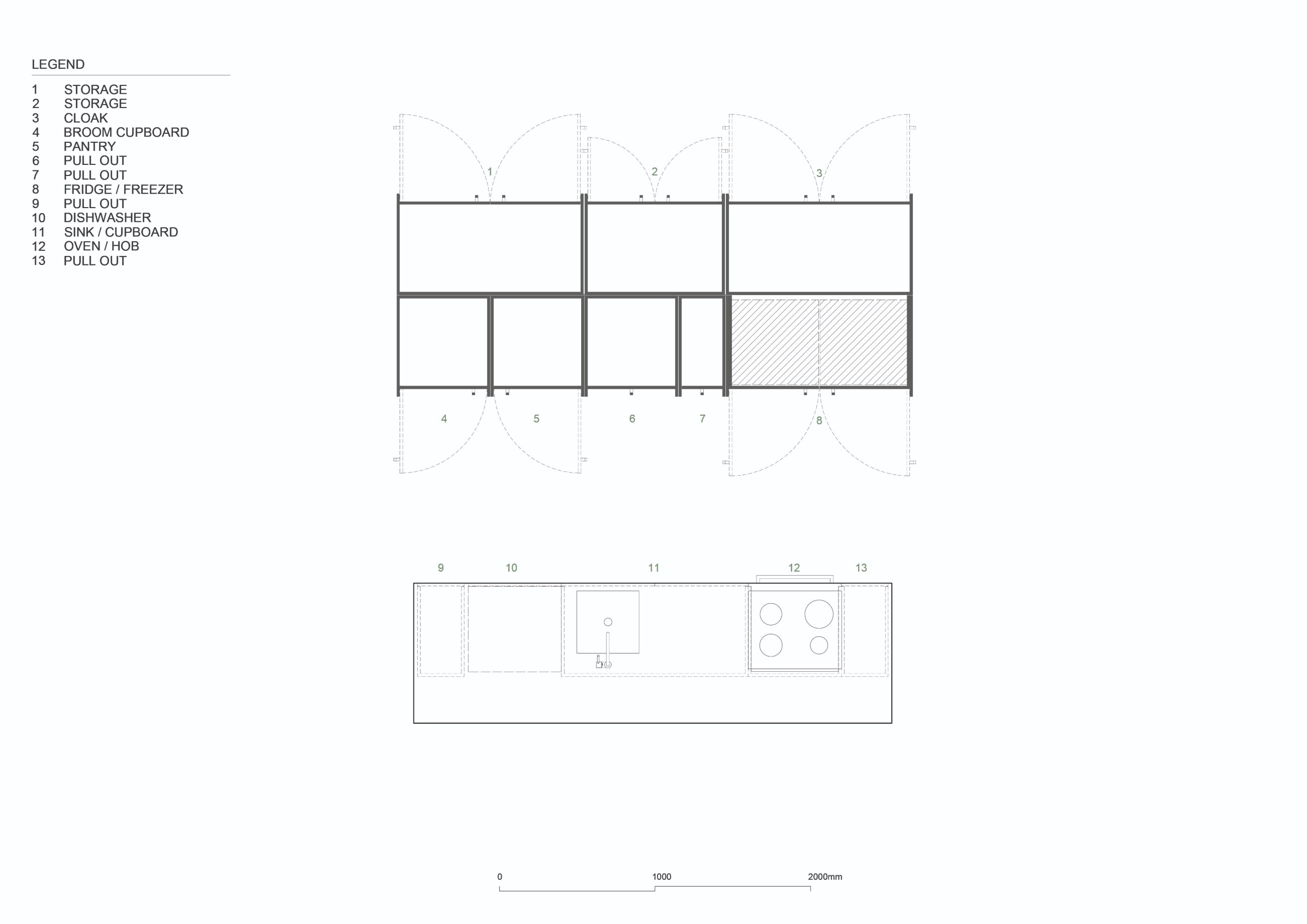 Dell Kitchen, drawing 5