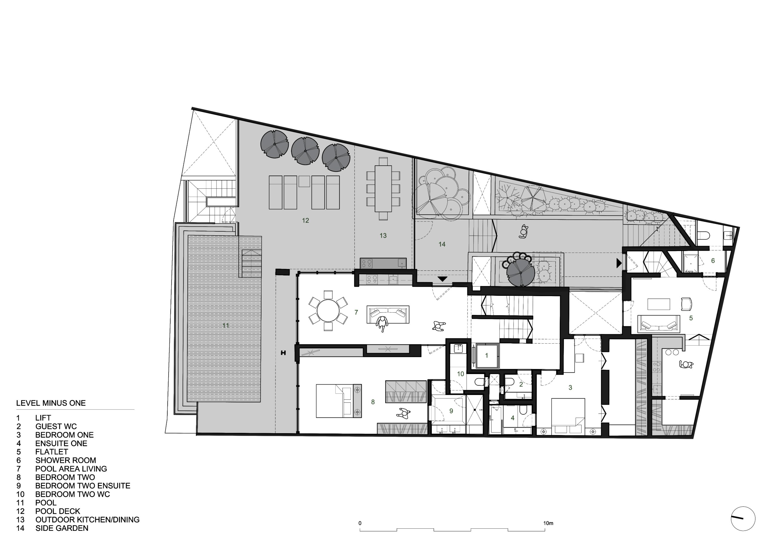 Villa 2A, drawing 5