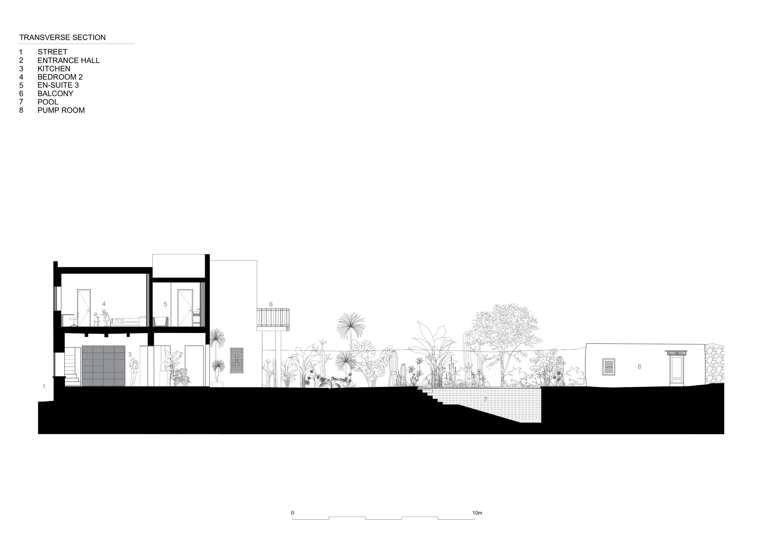 Farmhouse (Studios), drawing 8