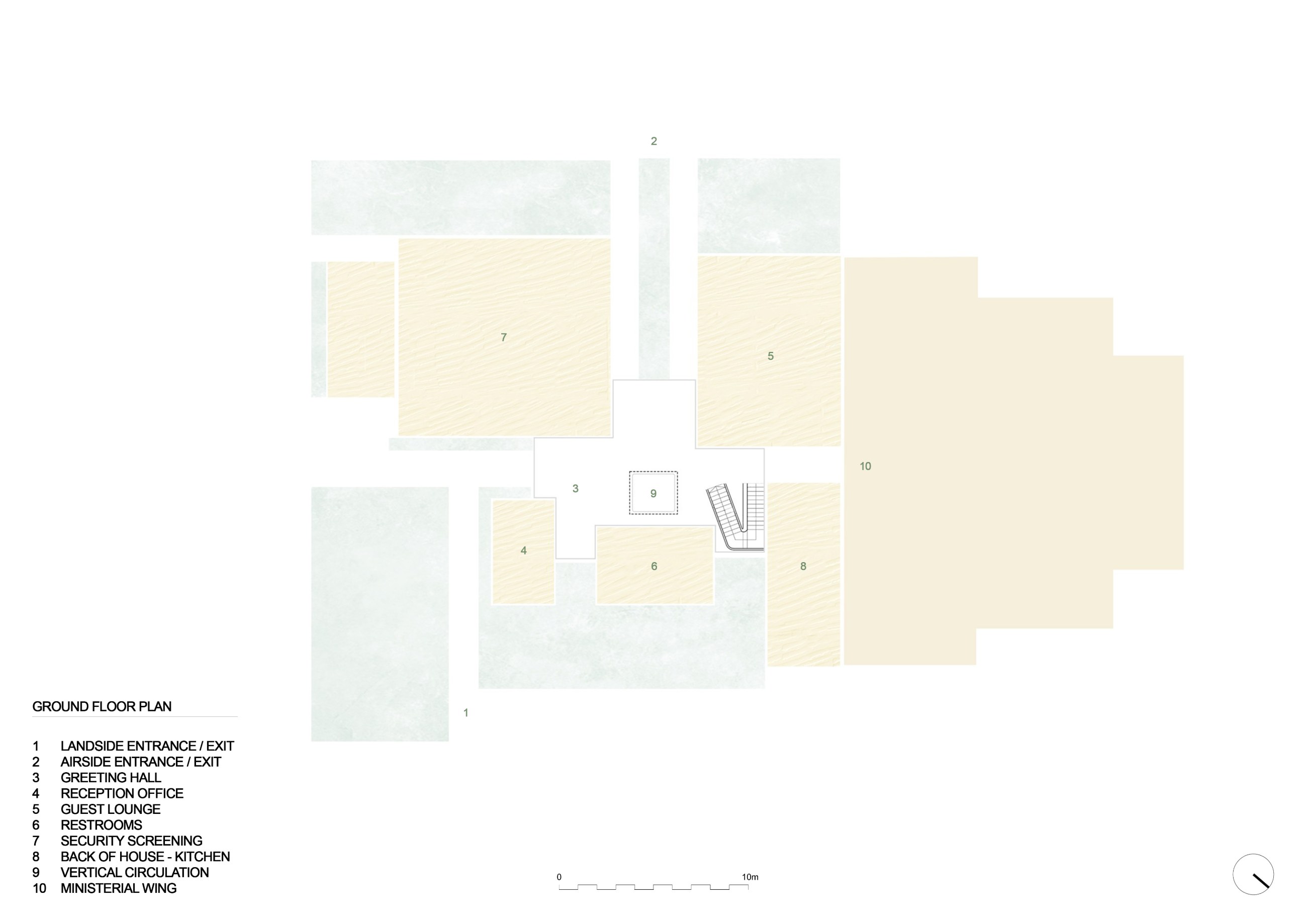 Vip Terminal Malta International Airport, drawing 1