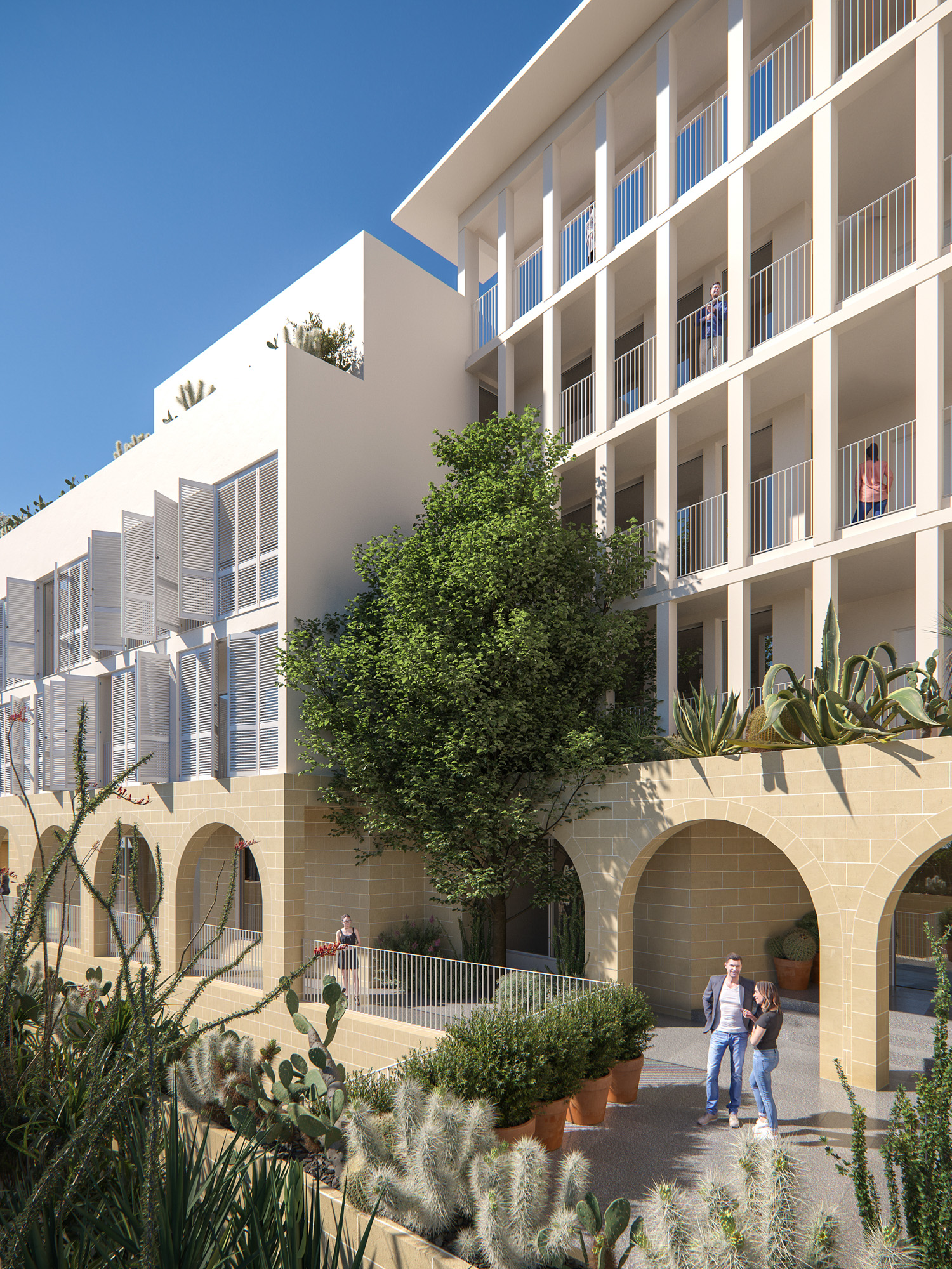 Valentino Architects - Malta - Kalkara Residences